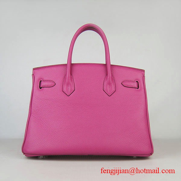 Hermes Birkin 30cmTogo Leather Bag Peachblow 6088